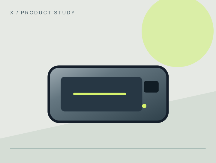 Illustration of Slim Portable Power Bank